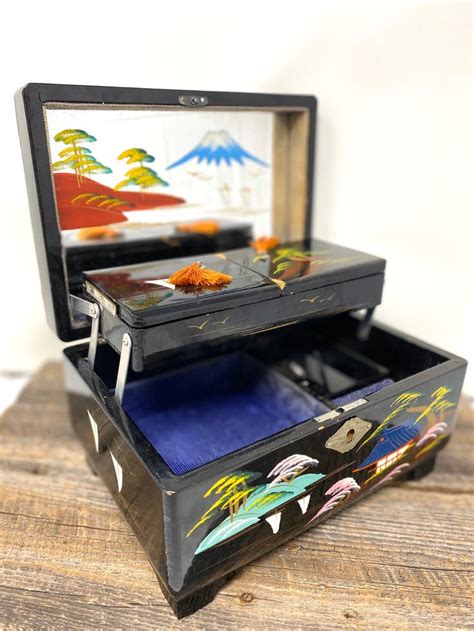 vintage japanese jewelry boxes